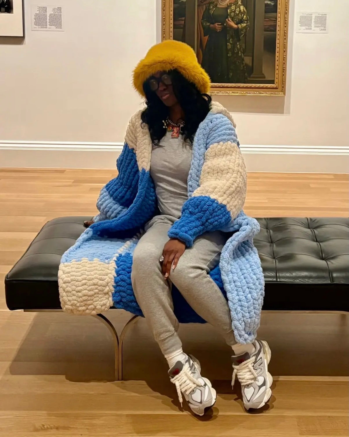 Custom Long Hooded Knit